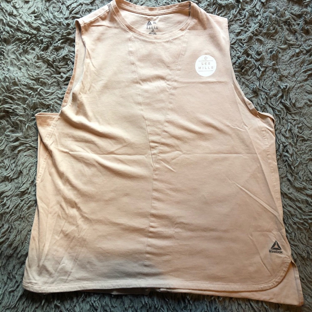 Reebok Les Mills Tribe Tank Pale Pink XL